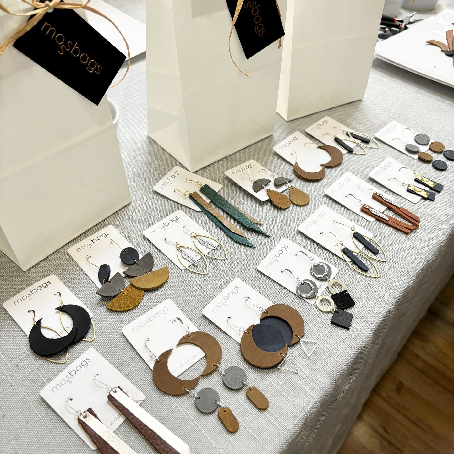 DIY Leather Earring Workshop \\ June 2nd \\ Mount Vernon