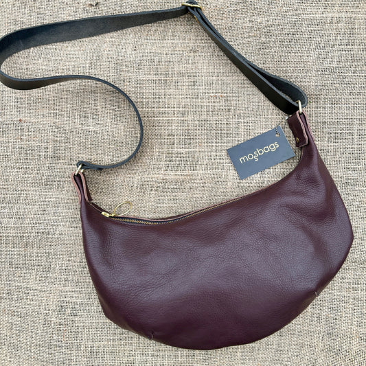 LIMITED EDITION Hobo Bag - dark brown leather