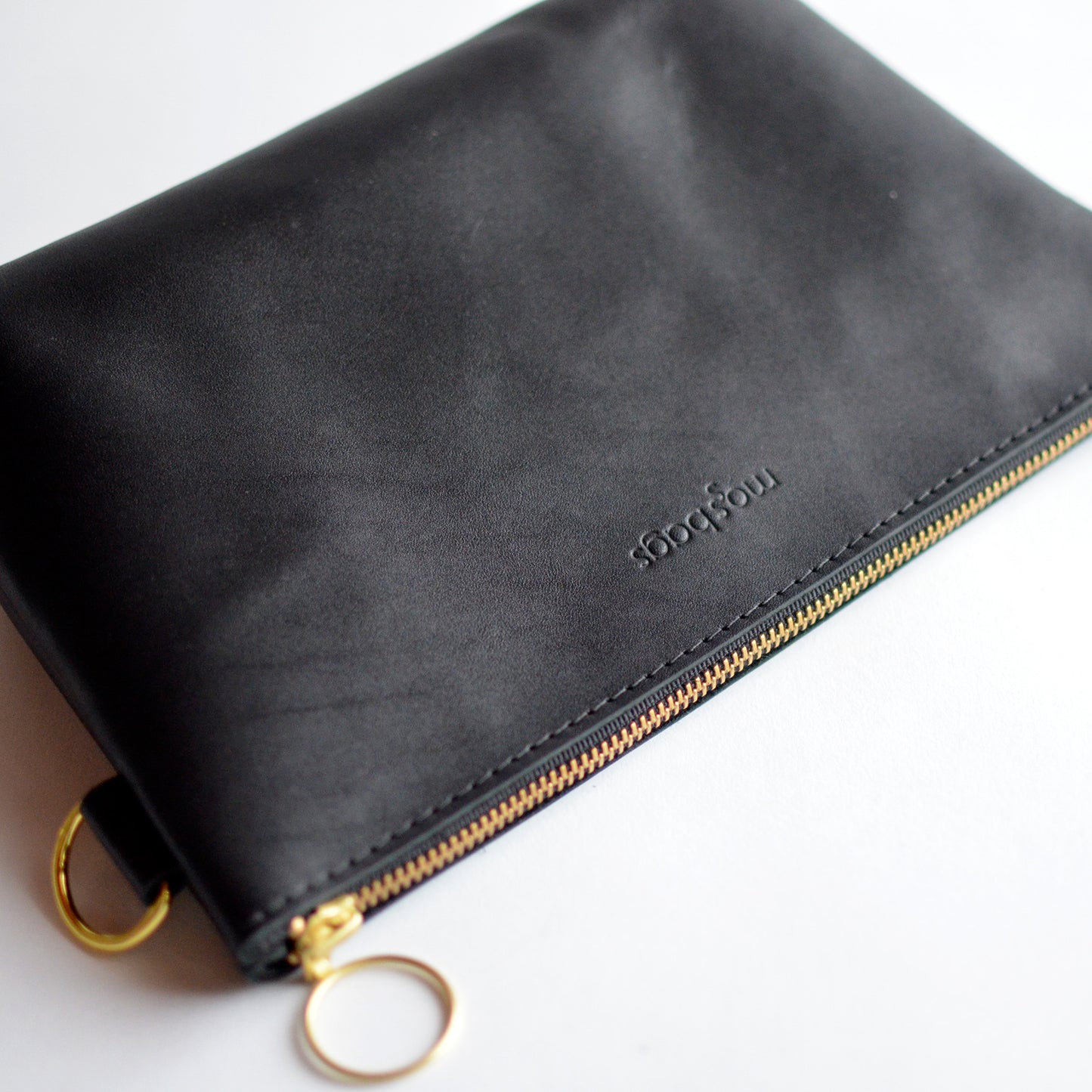 Zipper Fanny Pack + Crossbody (+ Pouch) - Brown Leather