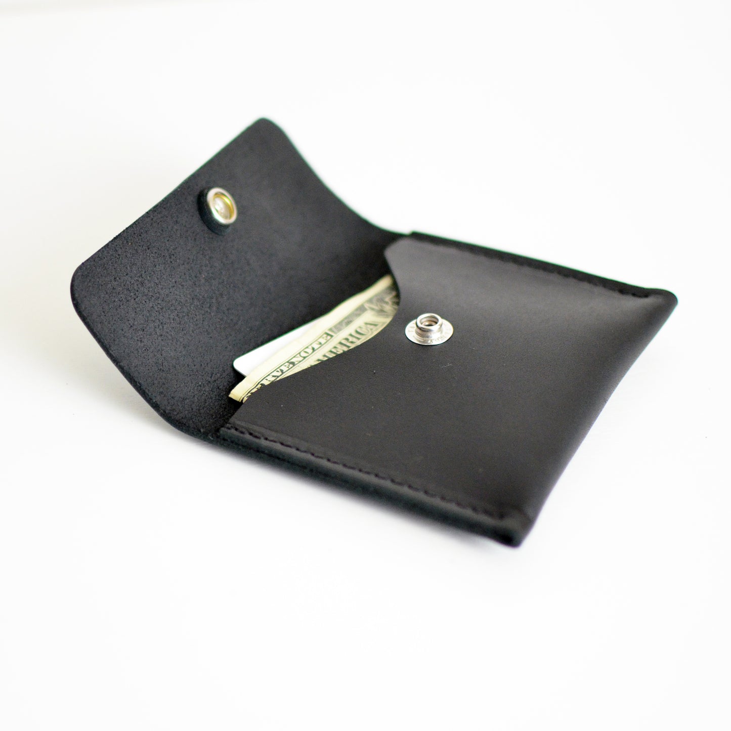 Mini Wallet - Chocolate Brown Leather