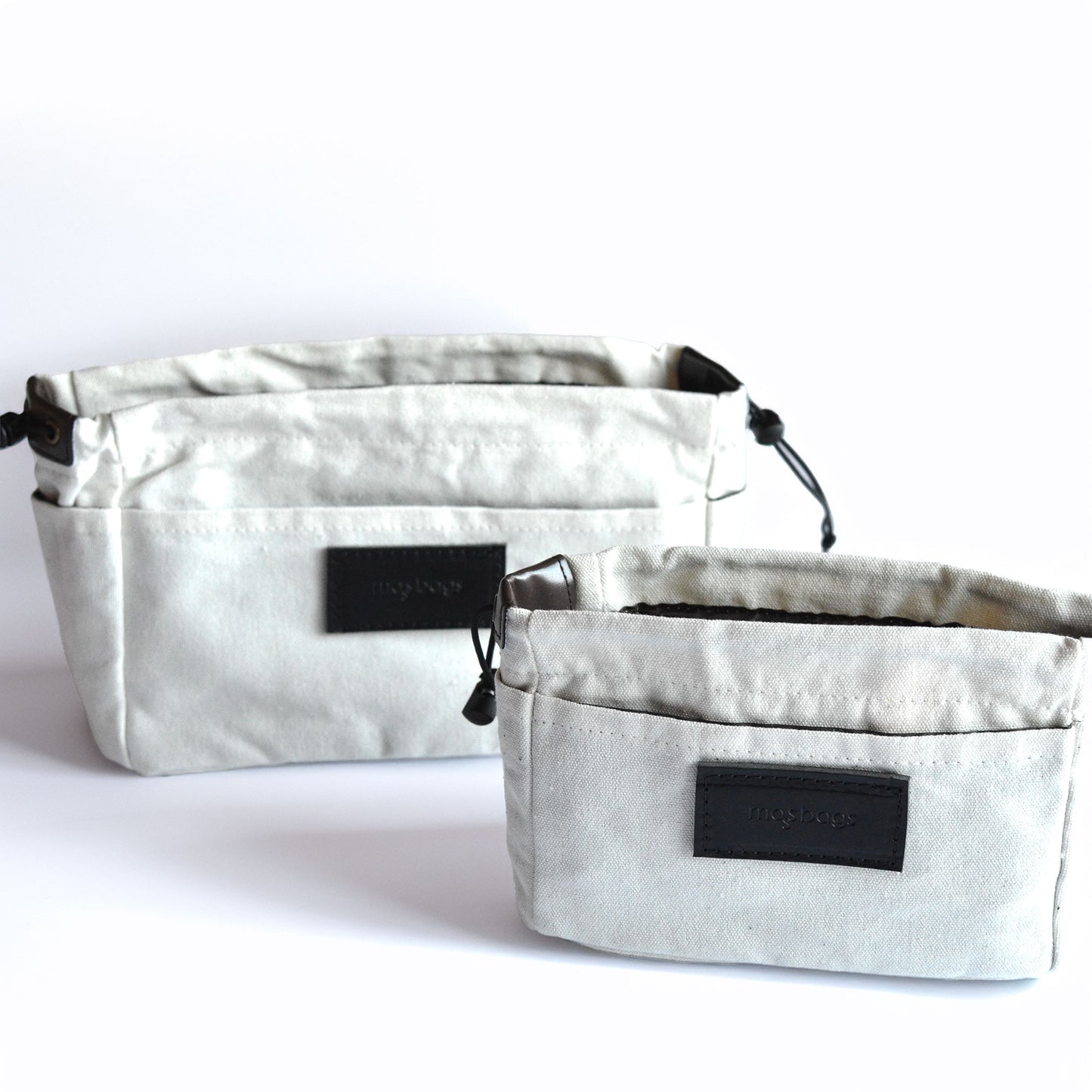 Canvas Bag Organizers - Large + Small