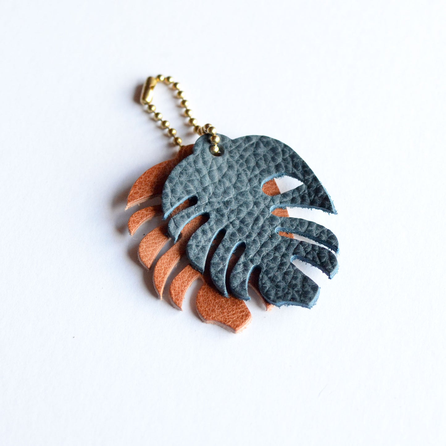 Monstera Key Chain + Bag Charm