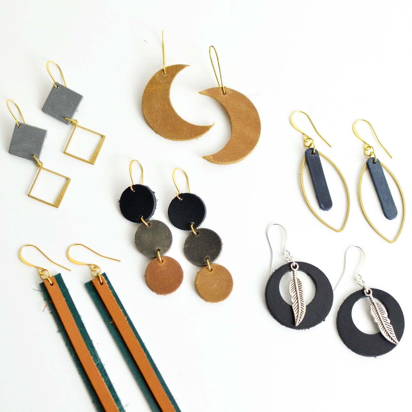 DIY Leather Earring Workshop \\ May 3, 2025