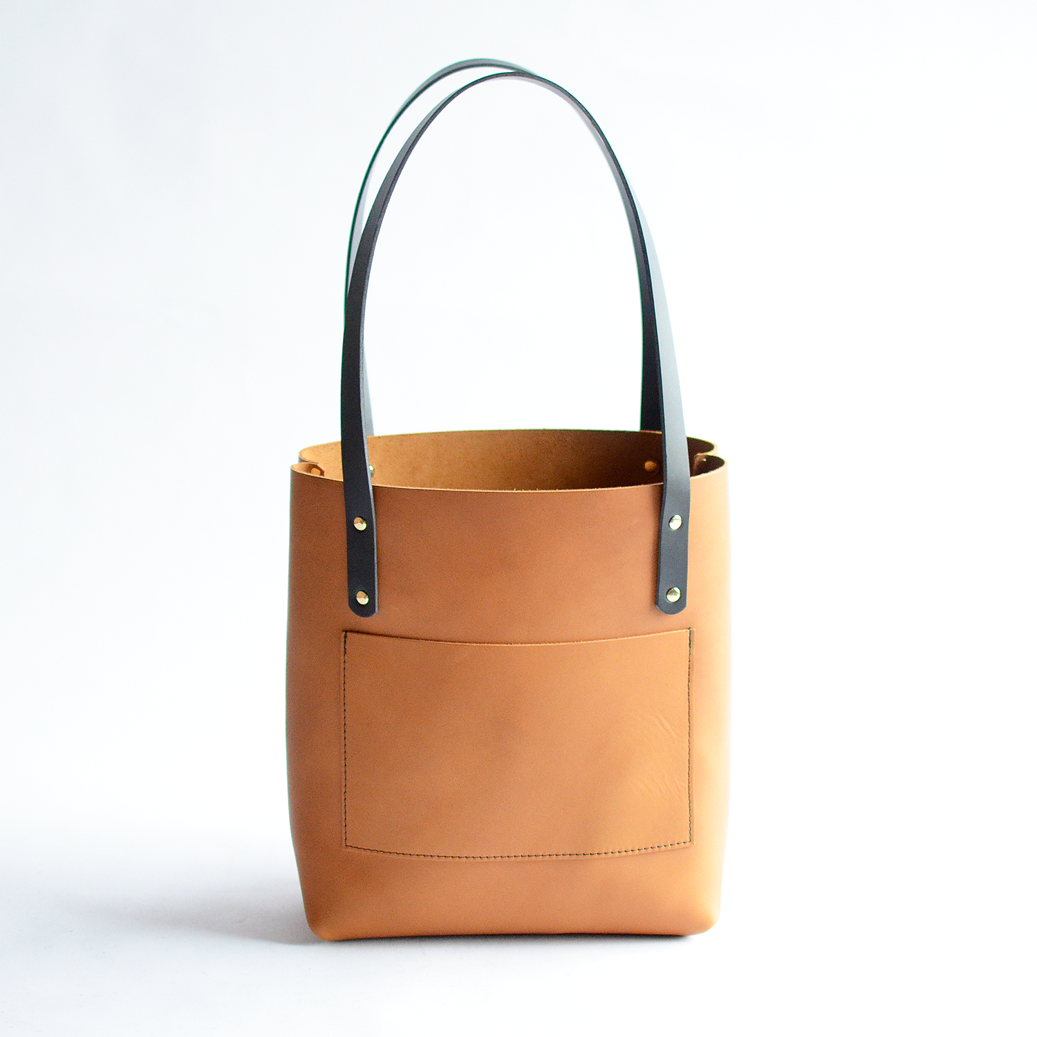 Medium Classic Tote Honey Leather