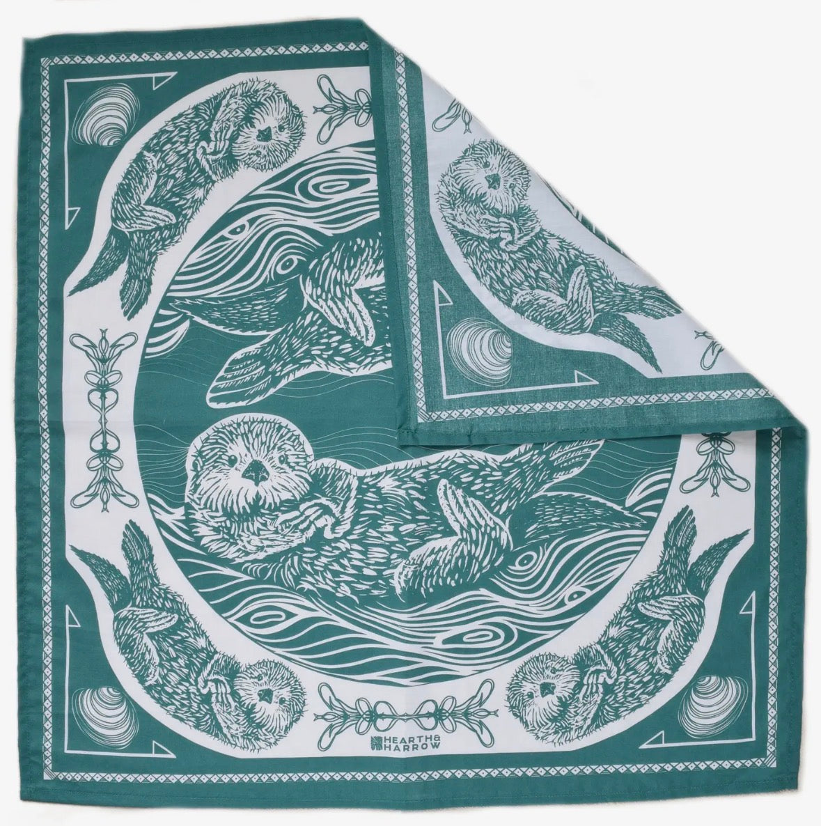 Bandanas - 100% Cotton - Hand Printed from Hearth and Harrow