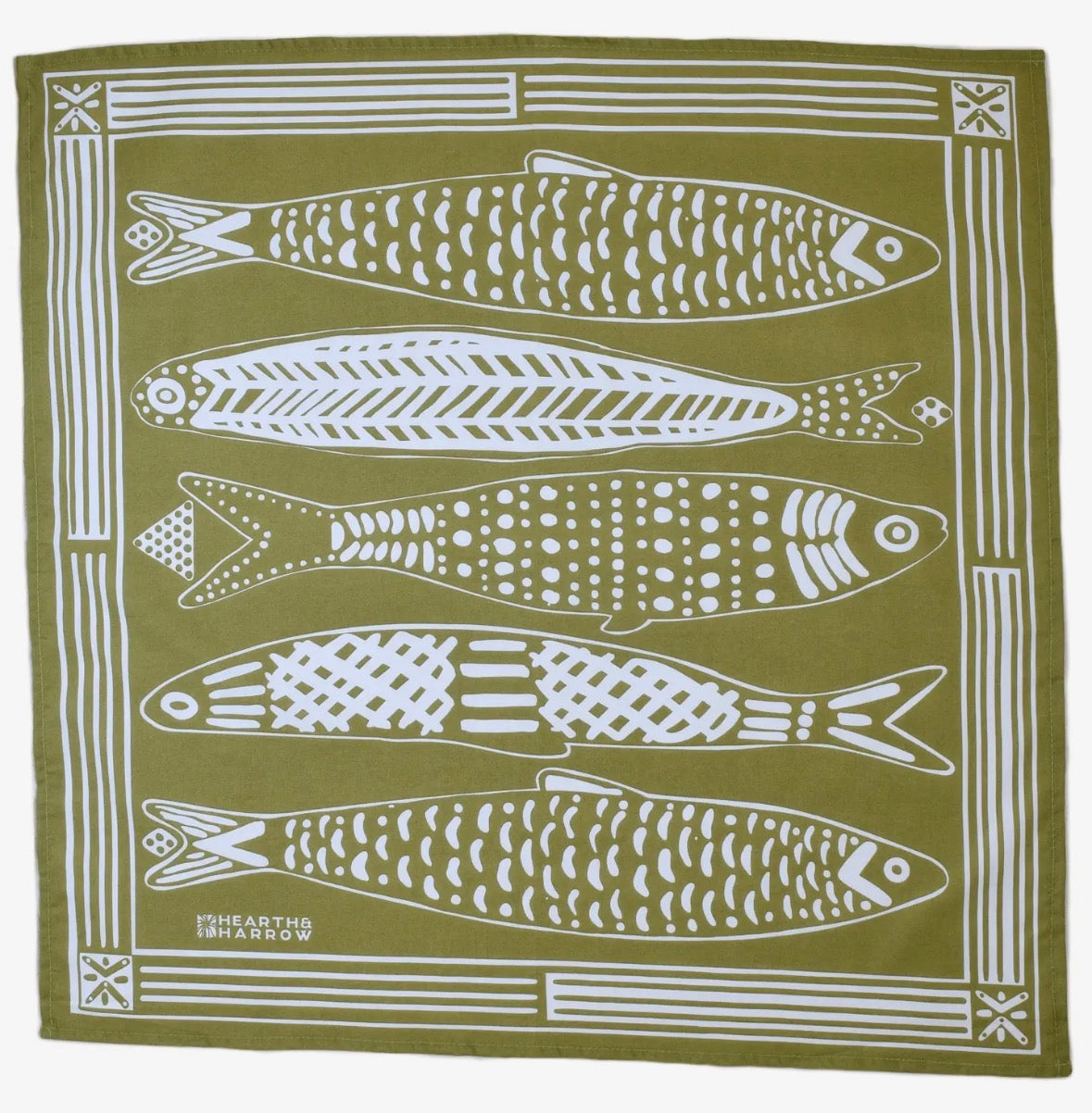 Bandanas - 100% Cotton - Hand Printed from Hearth and Harrow