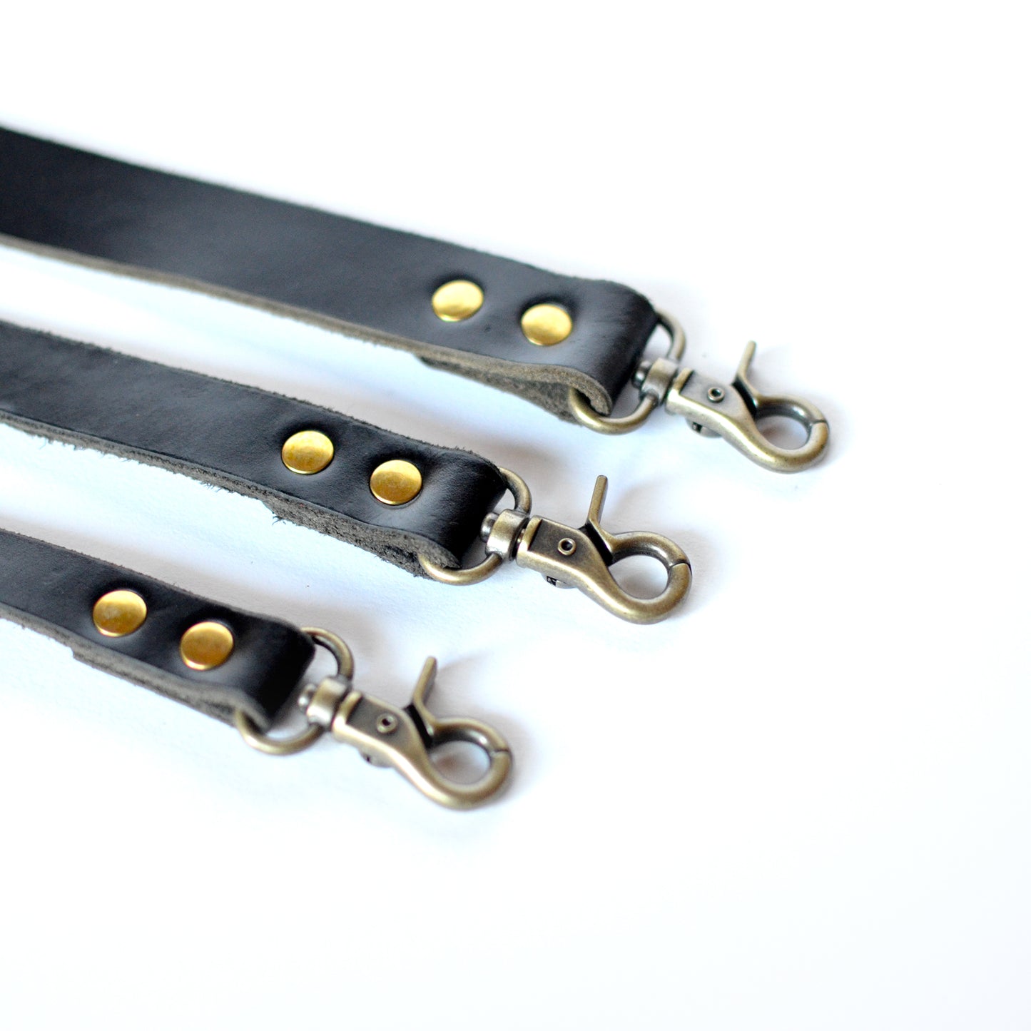 Limited Edition 5' Dog Leash SALE - Black Leather