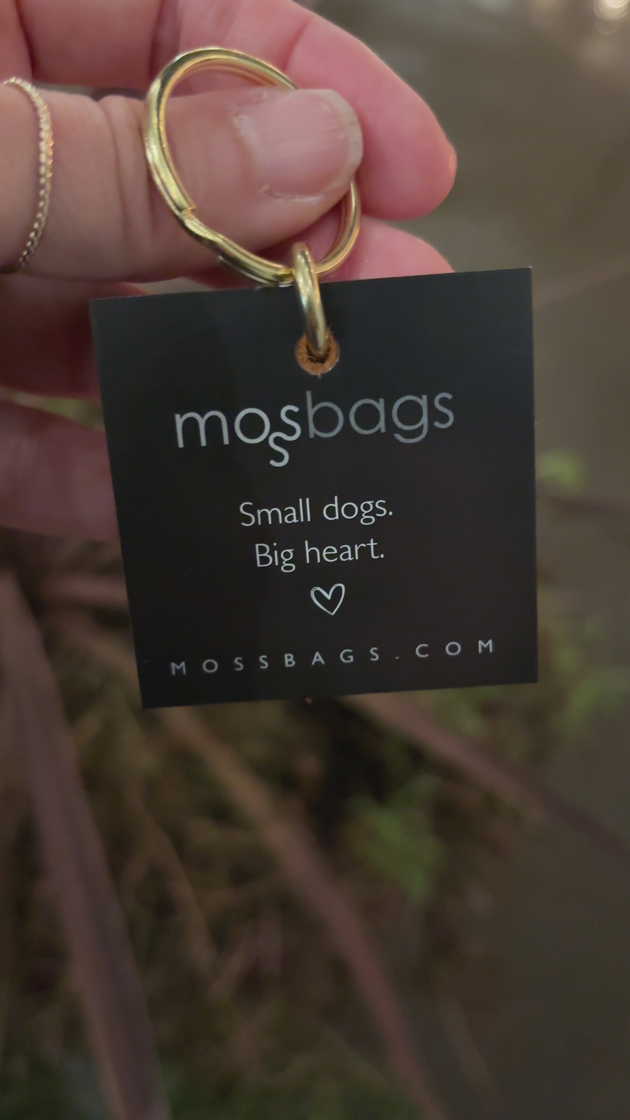 Doodle Dog Leather Keychain - Pebbled Soft Leather – MOSS BAGS