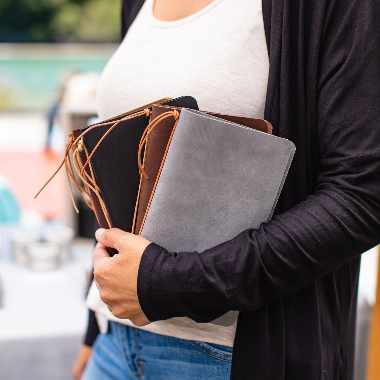 Refillable Leather Journals