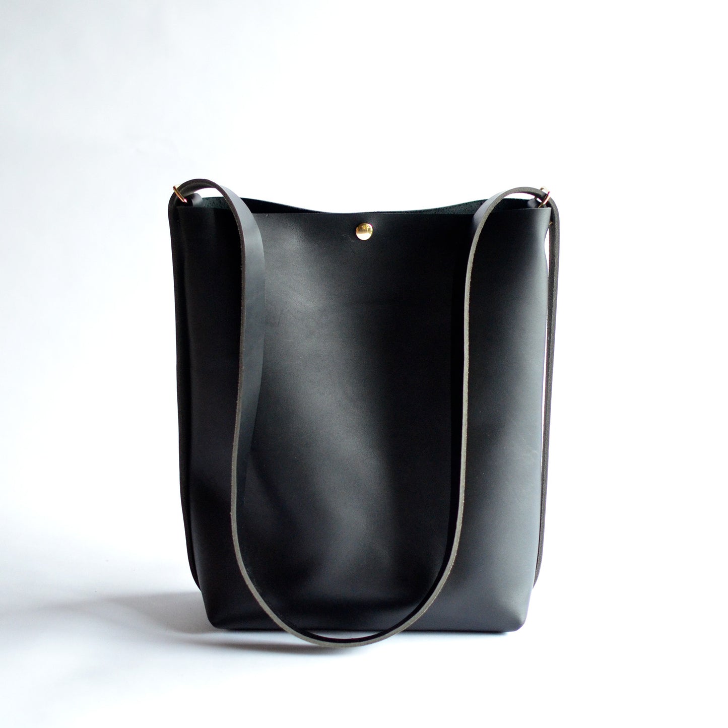 Large Crossback (crossbody + backpack) - Black Leather