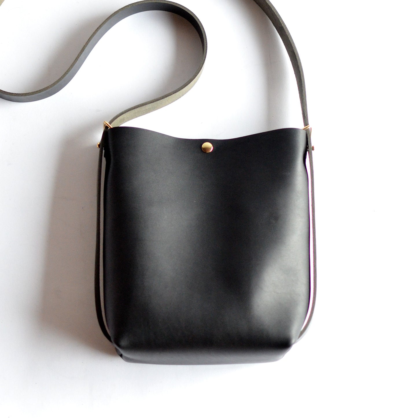 Mini Crossback (crossbody + backpack) - Black Leather