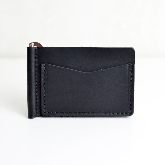 Money Clip Wallet - 4 leather options