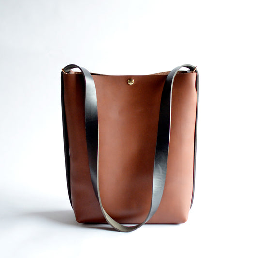 Large Crossback (crossbody + backpack) - Brown Leather