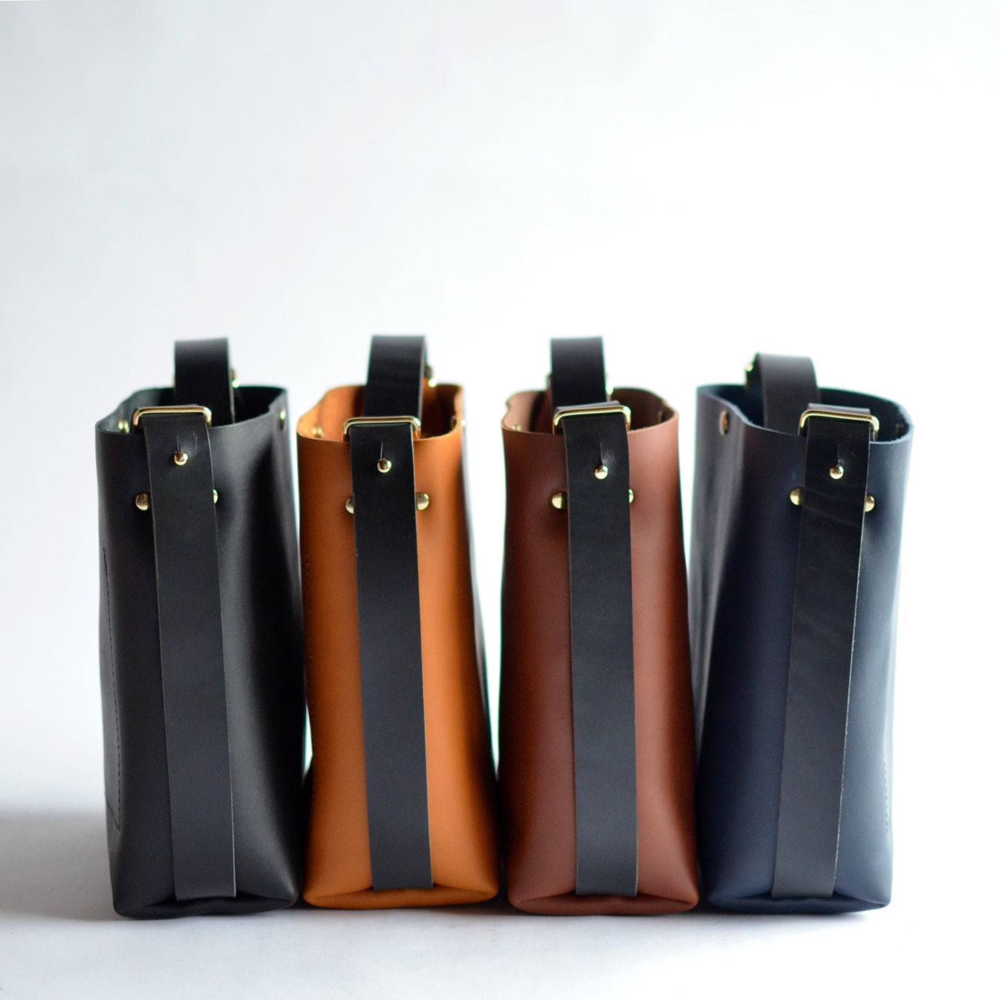 Mini Crossback (crossbody + backpack) - Black Leather