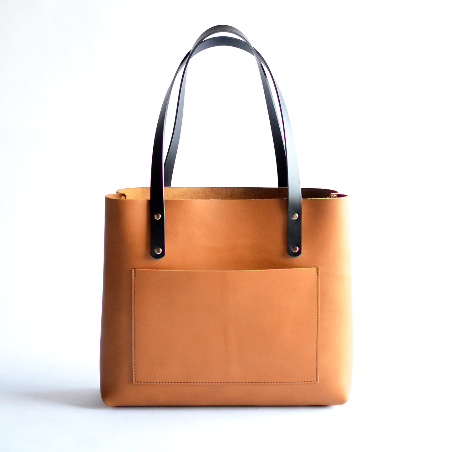 Large Classic Tote - Honey Leather