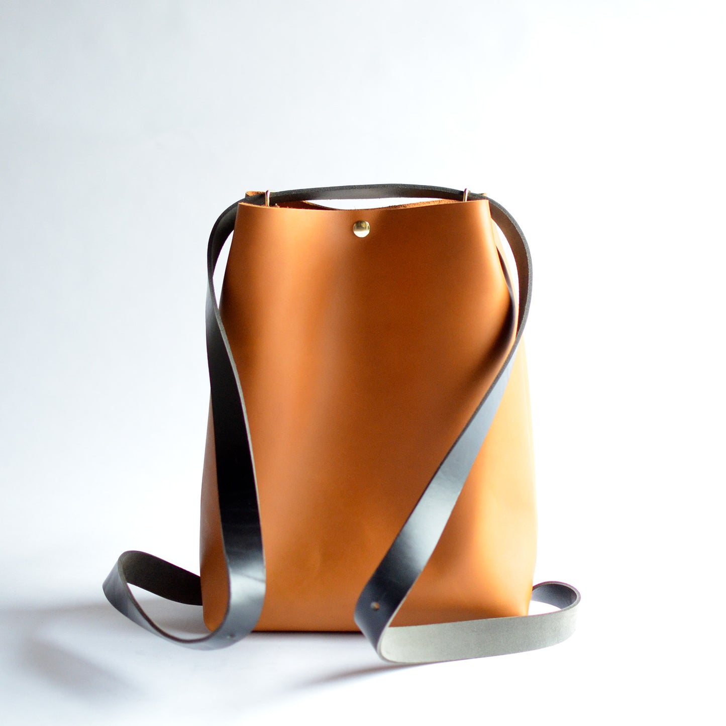 Large Crossback (crossbody + backpack) - Honey Leather