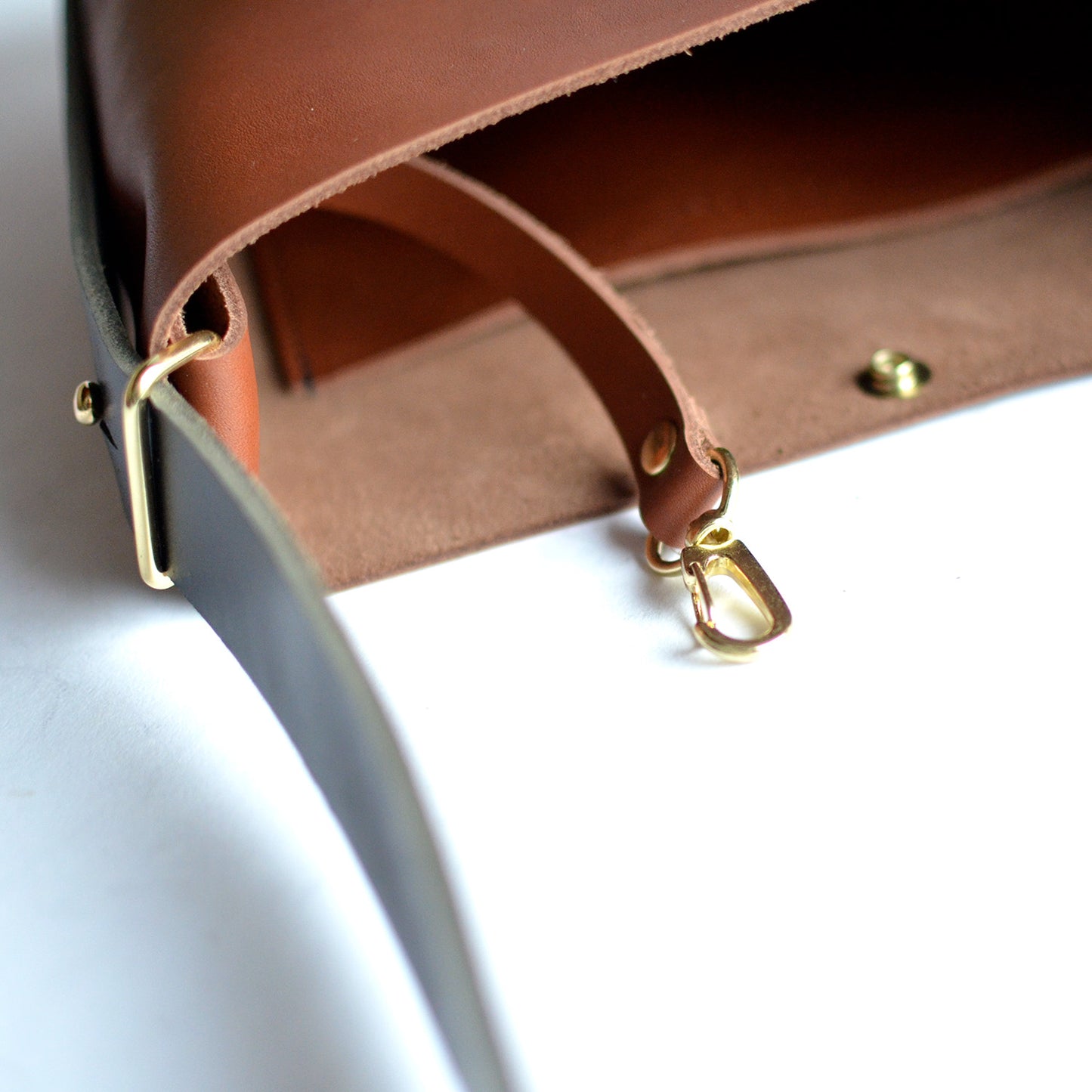 Mini Crossback (crossbody + backpack) - Black Leather