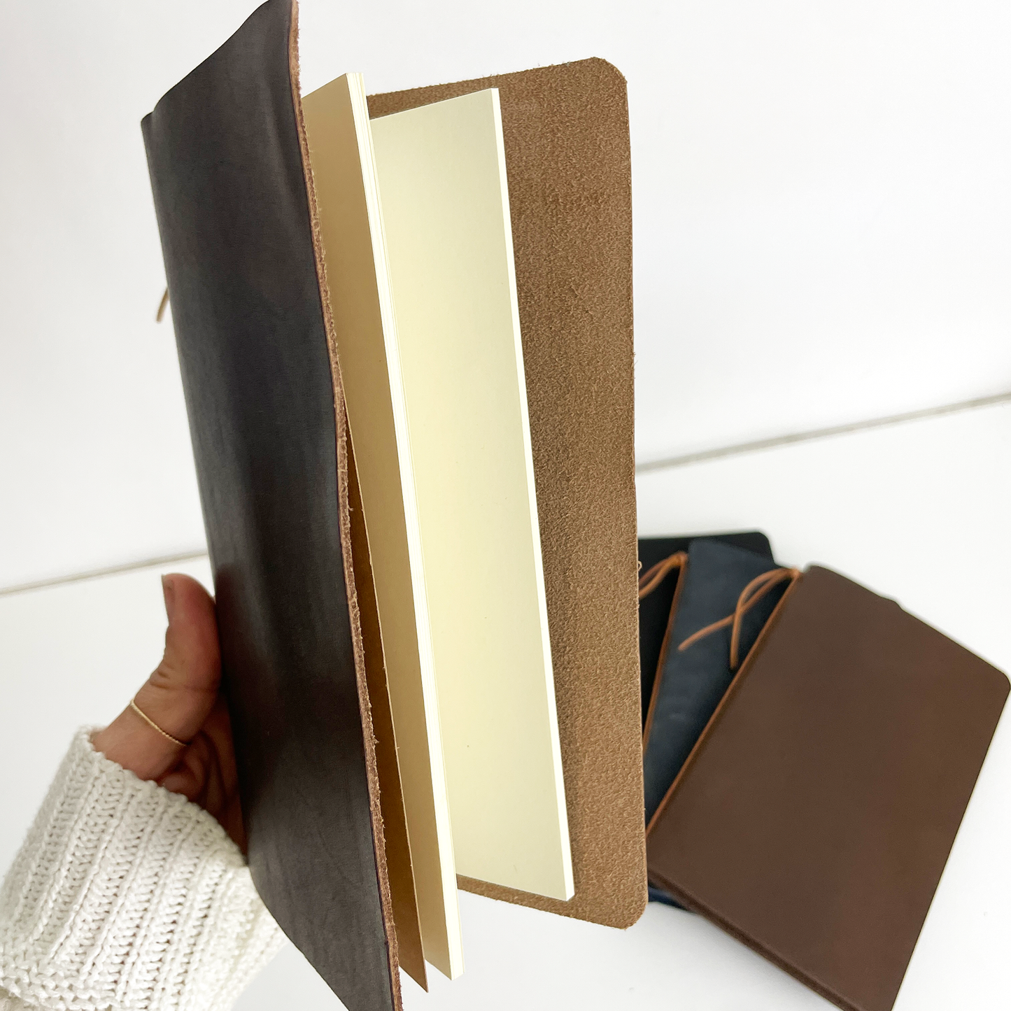 Refillable Leather Journals