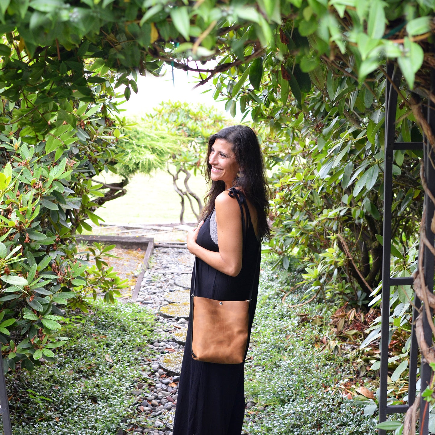 LIMITED EDITION Mini Crossback (crossbody + backpack) - Slate Leather