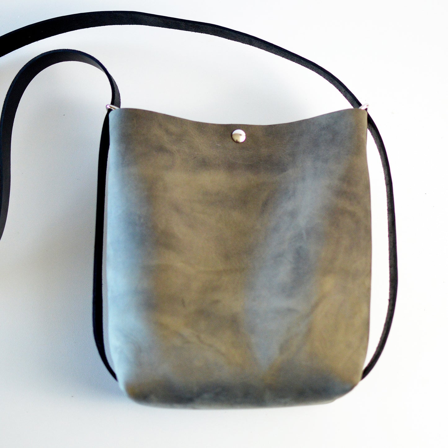 LIMITED EDITION Mini Crossback (crossbody + backpack) - Slate Leather