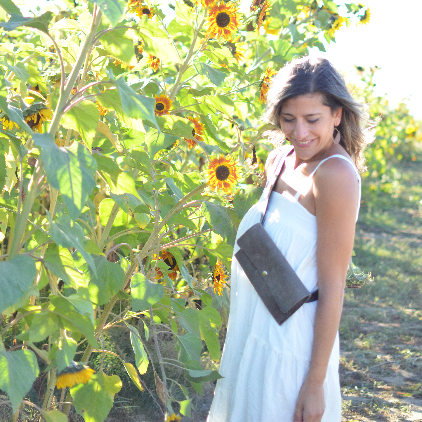 LIMITED EDITION Hipster Bag (Fanny Pack + Clutch) - Slate Leather